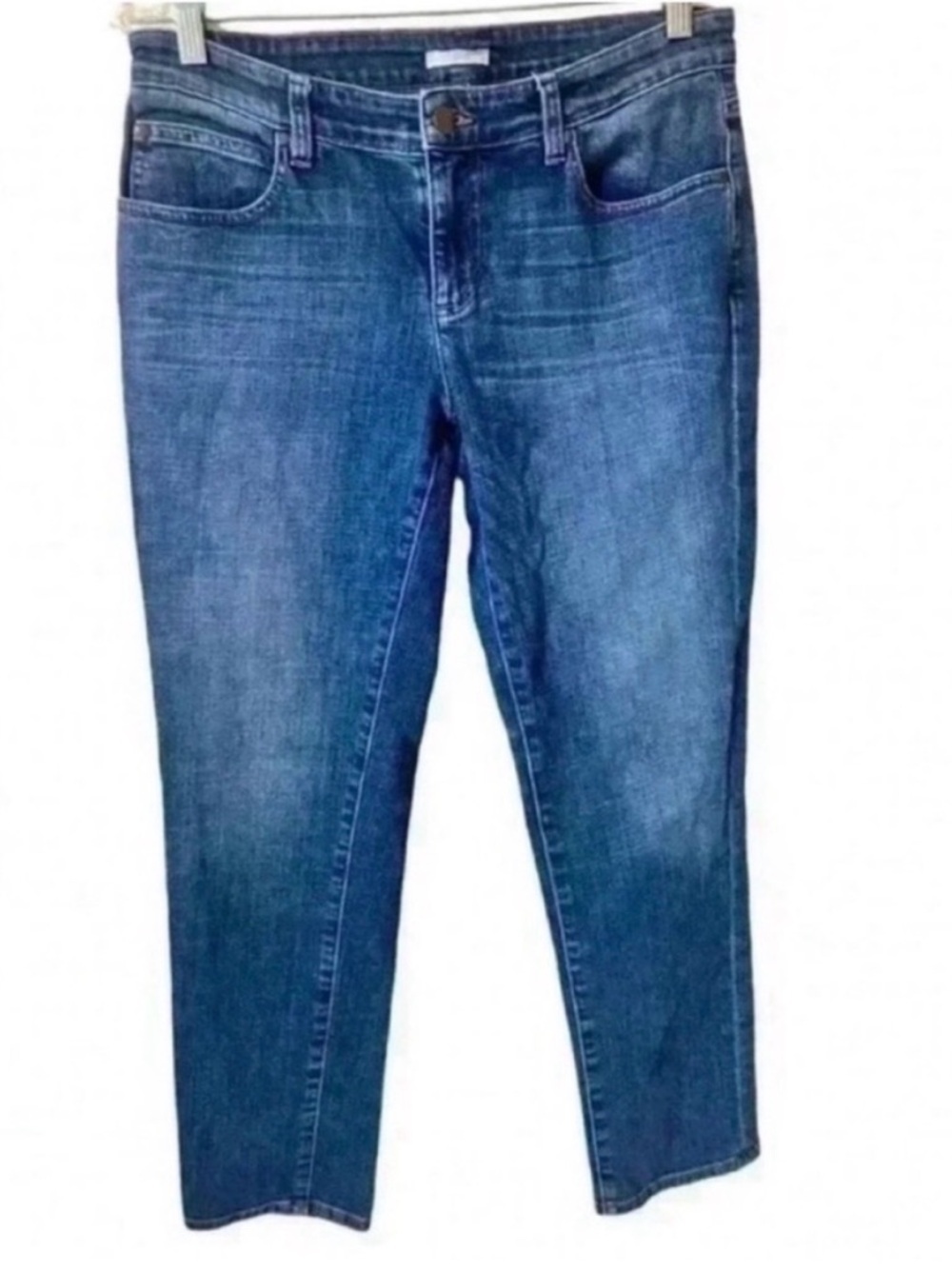 Eileen Fisher Straight Leg Organic Cotton Jeans